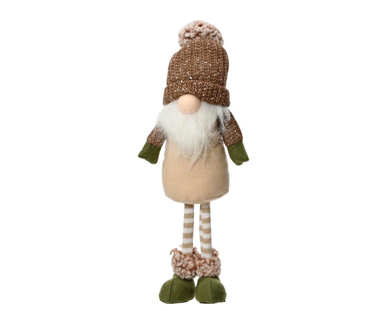 Decoratiune luminoasa Gnome, Lumineo, 8x18x42 cm, poliester, maro - imagine 4